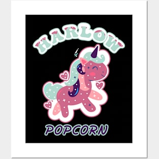 Harlow And Popcorn Funny Popcorn The Pony Posters and Art